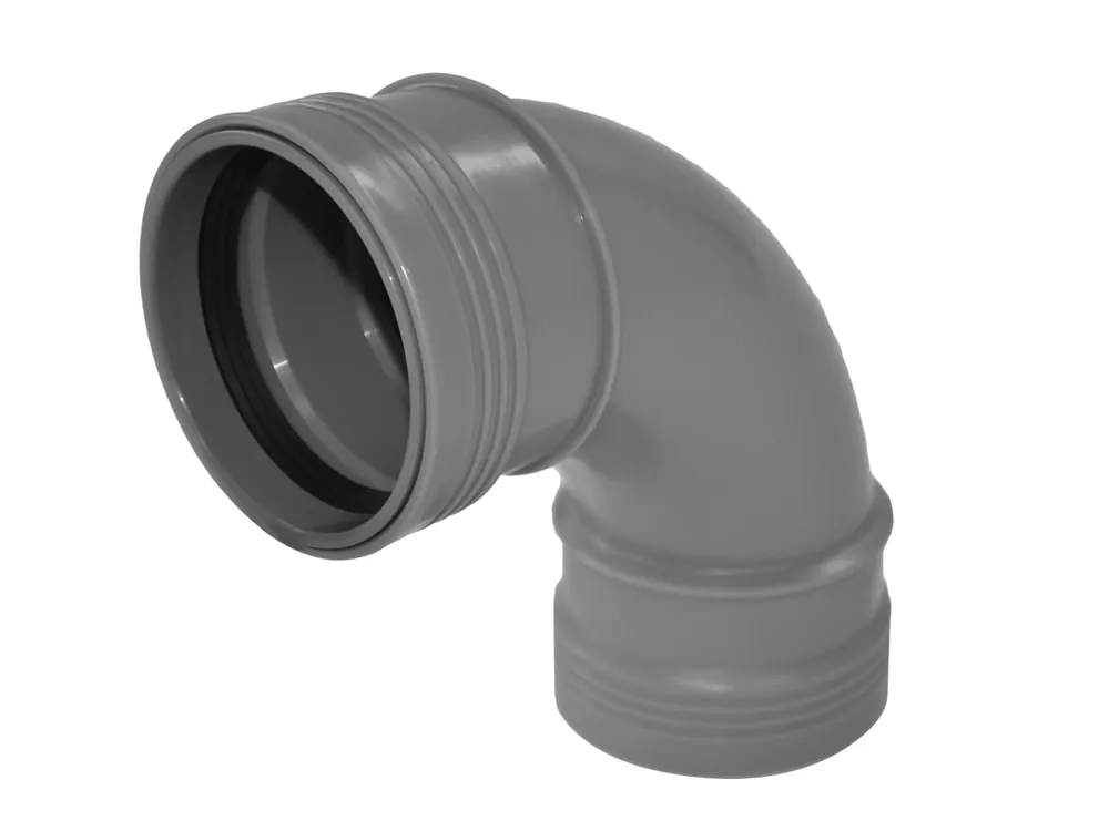 Wafix PP 110X88,5° Långböj 2 muff Rabatt