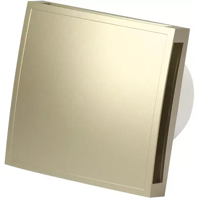 Badrumsfläkt Ø 100 mm guld - design T100G Rabatt
