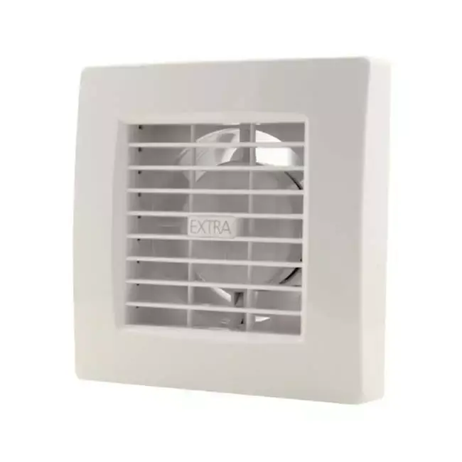 Badrumsfläkt Ø 100 mm vit - deluxe X100 Outlet