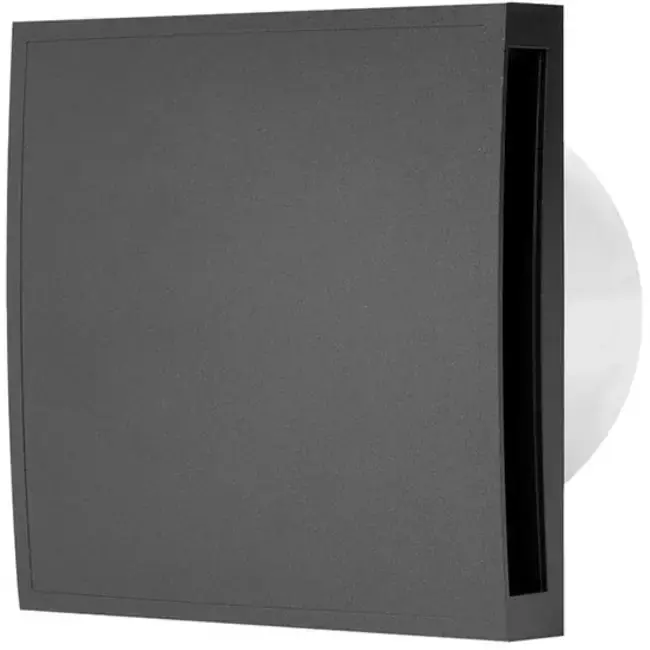 Badrumsfläkt Ø 150 mm antracit - design EET150A Extra rabatt