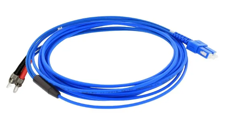 SC-ST singlemode 9/125 armerad patch Snabb leverans