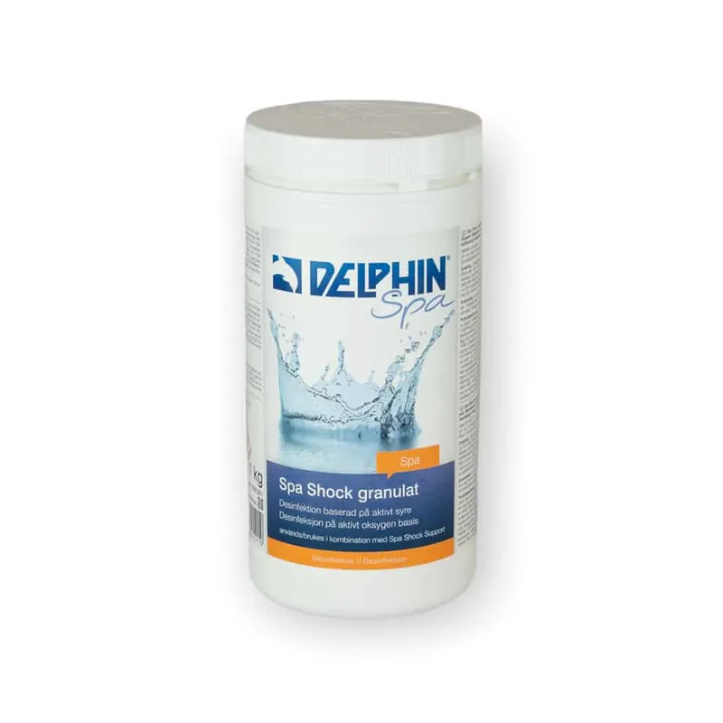 Aktivt Syre Delphin Spa Shock Granulat 1kg Rea