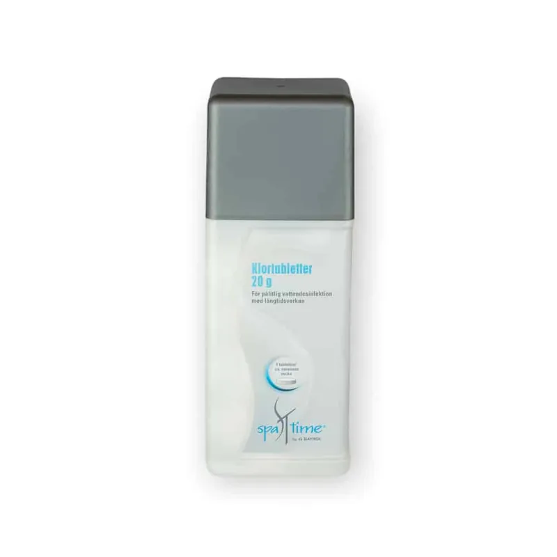 Klortabletter Bayrol Spa Time 20g, 1kg Trygg betalning