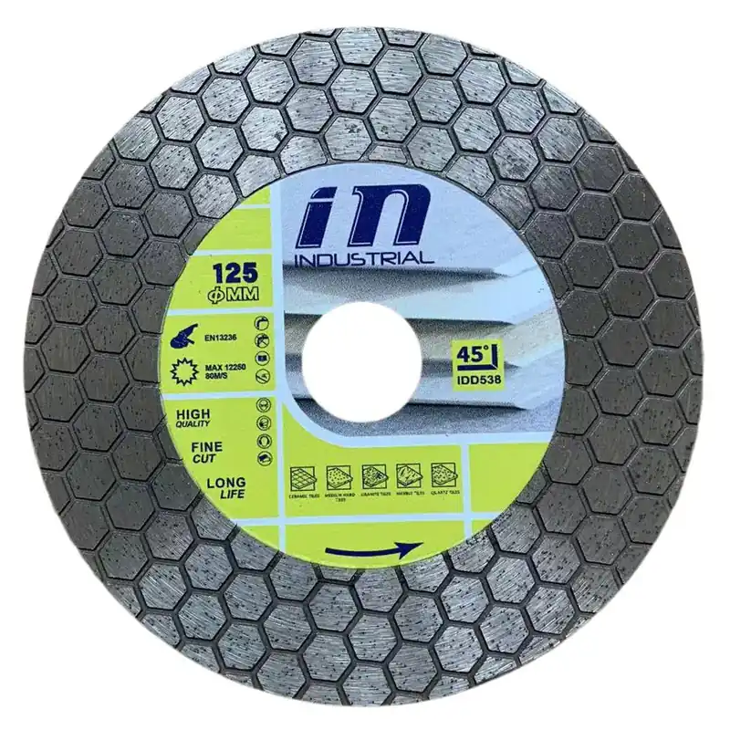 Snabb frakt Diamantkapklinga Hexagon för fibercement 125 mm Industrial