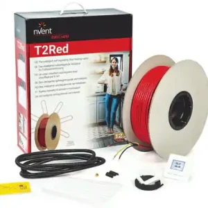 Begränsad tid T2Röd Golvvärmekabel Kit