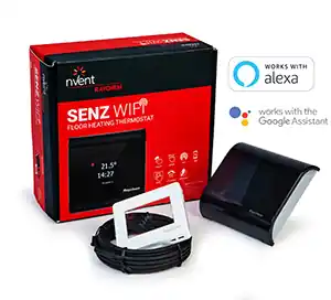 Rabatt Raychem SENZ WIFI touch och swipe golvvärmetermostat