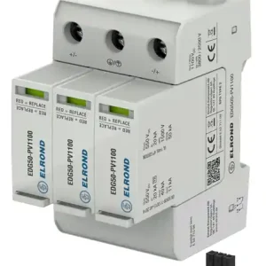 Elrond EDG50S PV1100 Solcellsskydd med larm 1100V I lager