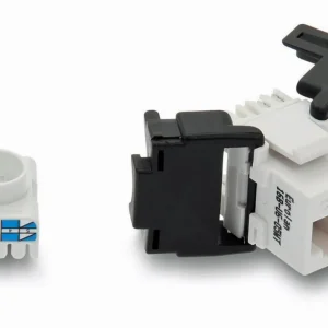 Expressleverans Keystoneuttag Cat6 UTP Toolless Eurolan PoE 30W