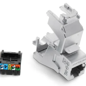 Keystoneuttag Cat6A STP Toolless Eurolan PoE 100W Köp online