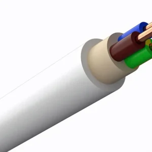 Erbjudandepris EKK Installationskabel Vit 3-ledare