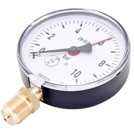 Extra rabatt Manometer 1/4" x64 mm Opal