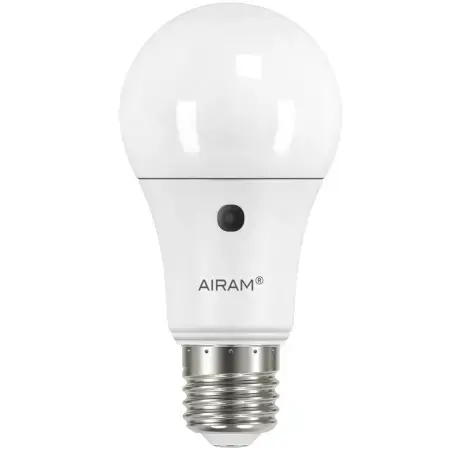 Airam led A60 10W / 827 E27 sensor Begränsad tid