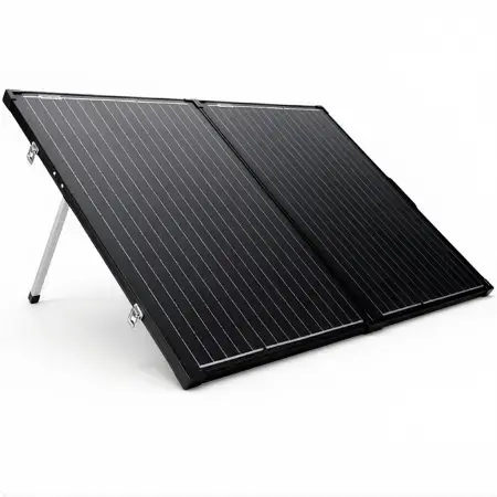 Begränsad tid Portabel solpanel 100W vikbar laddbar