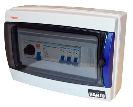 Gruppmanöverpanel IP65 1-rad P3V4J3MU Reapris