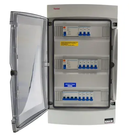 Gruppmanöverpanel IP65 3-rad P4V8J12MU Expressleverans