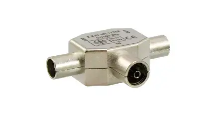 ANTENN DISTRIBUTIONSPLUG KVINNA 2xHAN Populär
