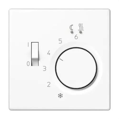 Termostat för golvvärme LS990 10A vit glansig Reapris