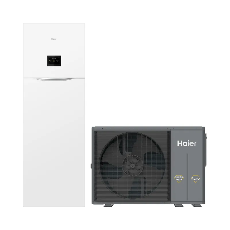 Populärt val Haier Hydro All-In-One R290 Luft-vattenvärmepump 4 kW 200 liter - Enfas