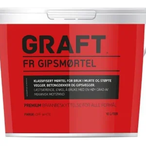 Begränsat erbjudande FR Brandskyddsmassa (10 liter), Graft