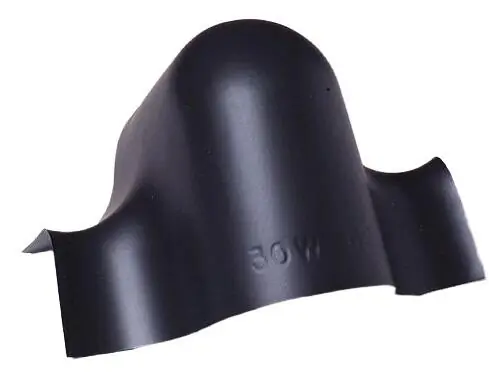 Böj 90° PVC svart 60 mm x 60 mm, Danmat prisnedsättning