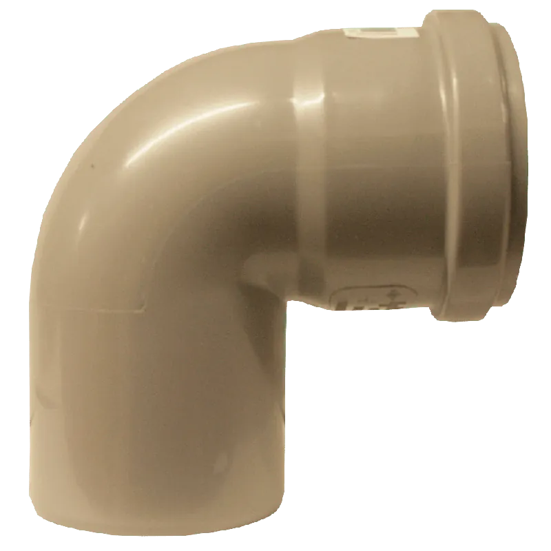 Böj 90° med 1 muff PP/HT 50 mm, Nordic Pipelife Bästa pris
