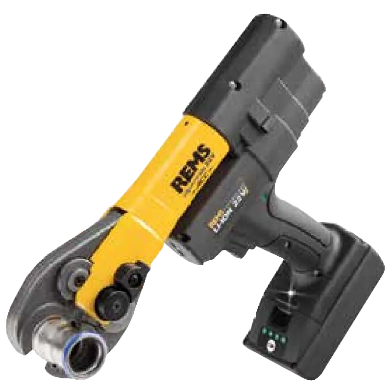 Begränsat erbjudande Pressmaskin Rems Mini-Press 21,6V med stålkasse, 10-35 mm