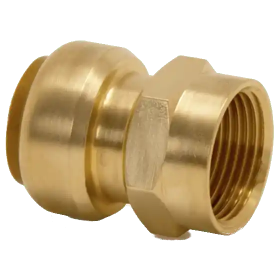 Rak koppling 1 muff x invändig mässing 18 mm x R15, Tectite Lågt pris