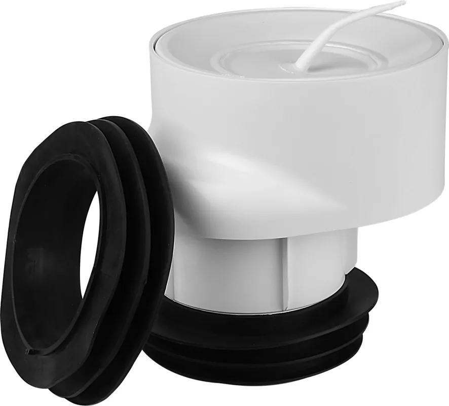 WC-anslutning Falu 59890 110 mm / 118 mm, Faluplast Sänkt pris