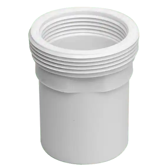 Anslutningsteleskop Falu 76330 vit PP 50 mm x R40/R50, Faluplast Nyhet