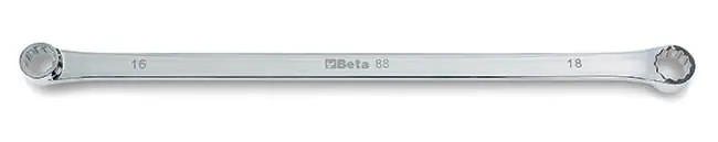 Ringnyckel, platt, lång, 8x10mm-22x24mm, Beta 88 I lager