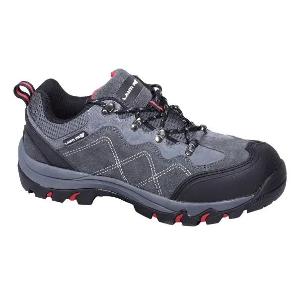 Snabb frakt SHOES, SUEDE, GREY-RED, S1P SRA,‘‘ 40‘‘ , CE, LAHTI