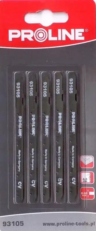 Sågblad till Bandsåg 75 mm, 100 mm, 6TPI, 4.00 mm, 5 st, Proline Begränsat erbjudande