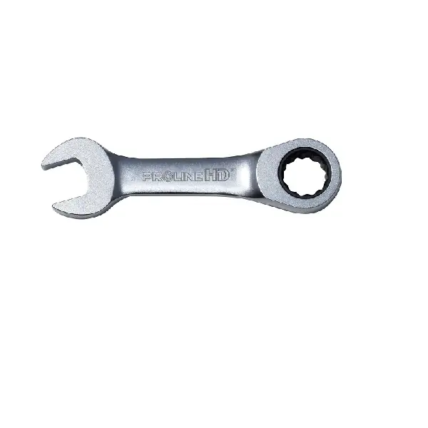 Begränsad tid Ringnyckel / blocknyckel med spärr, kort,med U-ände på ena sidan, 17MM PROLINE HD