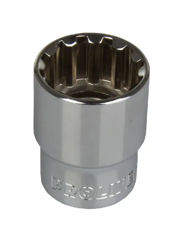 Expressleverans SPLINE SOCKET CRV 1/2‘‘ M10 PROLINE