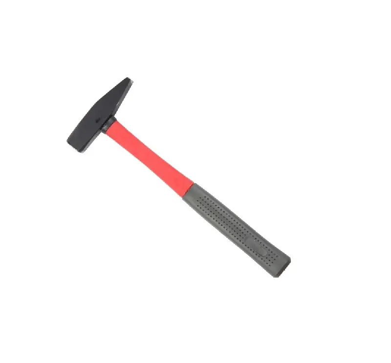 Trygg betalning Maskinistklubba 400g, Fiberglas Handtag med Gul Plastbeläggning, Gummiskydd Svart, Huvud Målat Svart Matt, Proline