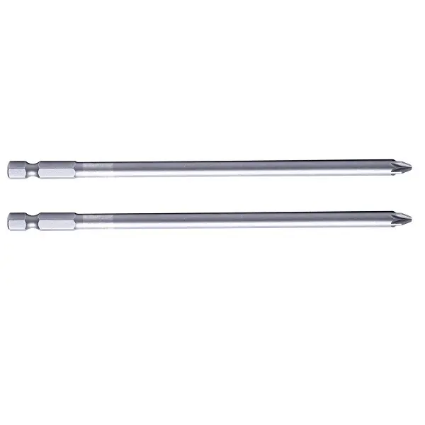 Premium Pozidriv Bit 1/4 No.1, l=100 mm, 2-pack, Proline