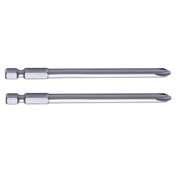 Lågt pris PHILLIPS BIT 1/4" NO.0, L=100MM, 2st. S2, PROLINE