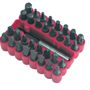 Köp nu 33st STANDARD BIT sats CV STEEL (butiksförp.)