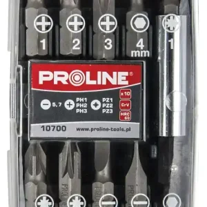 10-delars Bitset 1, med Magnetiskt Handtag, Proline I lager