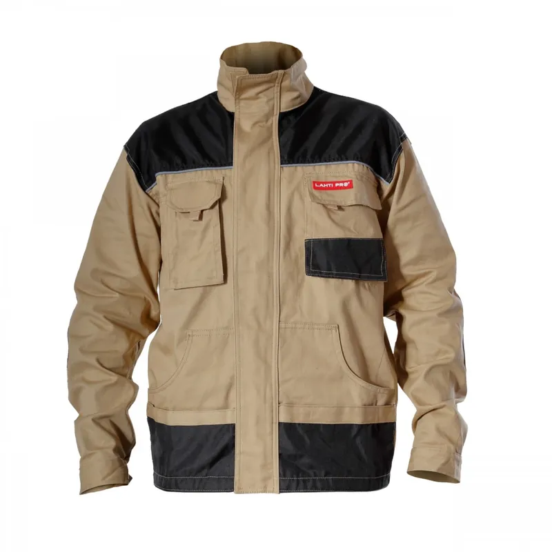 JACKET, BEIGE, 100% COTTON, Endast denna vecka